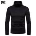 thumbnail image 4 of Fashion Mens Polo Roll Turtle Neck Pullover Knitted Tops Sweater Blouse Shirt Winter, 4 of 5