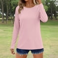 thumbnail image 1 of Ailaofu Women's Sun Shirts Protection Rash Guard Long Sleeve Swim Shirts Quick Dry Lightweight Workout Tops, 1 of 7