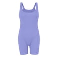 thumbnail image 4 of Yuyuzo Women Workout Jumpsuits Ribbed Square Neck 1 Piece Seamless Tank Top Sleeveless Rompers, 4 of 5