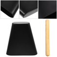 thumbnail image 3 of EIMELICowbell Bell Percussion Drum Cow Instrument Musical Stick Maker Noise Mallet Metal Classroom Set Hand Latin Handheld, 3 of 6