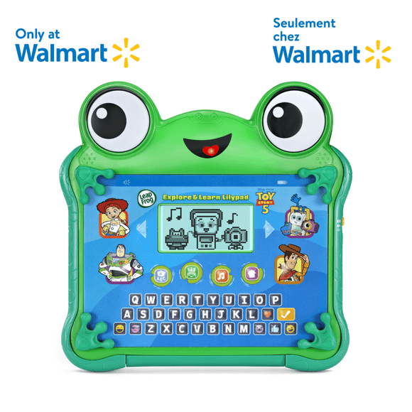 LeapFrog Disney & Pixar Toy Story 5 Explore & Learn Lilypad Preschool Toy Tablet for Kids - English Version, 3+ yrs