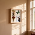 thumbnail image 4 of Handmade Square Hollow Wooden Photo Frame for 6x8 Inch Pictures Desktop Display or Wall Hanging DIY Dried Flower Storage, 4 of 6