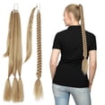 thumbnail image 1 of RKSTN Wigs Human Hair Ponytail Braid Extensions Braid, Hair Extension Braid Synthetic Hair For Braiding Ponytail Hair Extensions, Long Hairpiece For Women 80 Cm Glueless Wigs, 1 of 3
