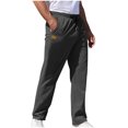 thumbnail image 1 of Diufon Athletic Pants for Men Straight Wide Leg Joggers Sweatpants Drawstring Waist Workout Pants with Pockets, 1 of 5