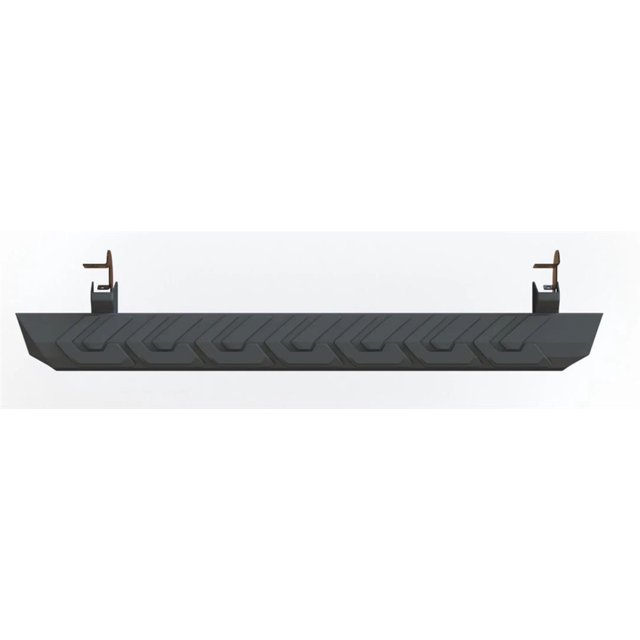 Fits 2019-2021 Ford Ranger GEM Tube Running Board 400029 T3 Series; Powder Coated; Black; Aluminum; Unlighted; Mounting Bracket Required