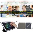 thumbnail image 4 of Electronic Notepad, 10Inch LCD Tablet Drawing Pad Hand Painting Tool Electronic Writing Board for Kids/Adult/Business Meetings/Daily Notes/Work Memos， Rose Red, 4 of 9