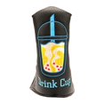 thumbnail image 4 of Blade Putter Cover Golf Putter Headcover Head Covers with Closure Outdoor Sports Accessory Golfer Gift - Black, 4 of 7
