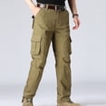 thumbnail image 2 of Birdeem Mens Outdoors Thick Straight-Leg Pants Mountain Climbing Multi-Pocket Overalls Trousers, 2 of 12