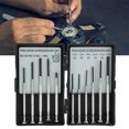 thumbnail image 3 of 11pcs Precision Mini Screwdriver Set Watch Screw Alloy Tools Kit Snap on Hard Handle Screwdriver Set Snap on Screwdriver Set 60 in 1 Screwdriver Set Phone Screwdriver Set Small Battery Screwdriver, 3 of 3