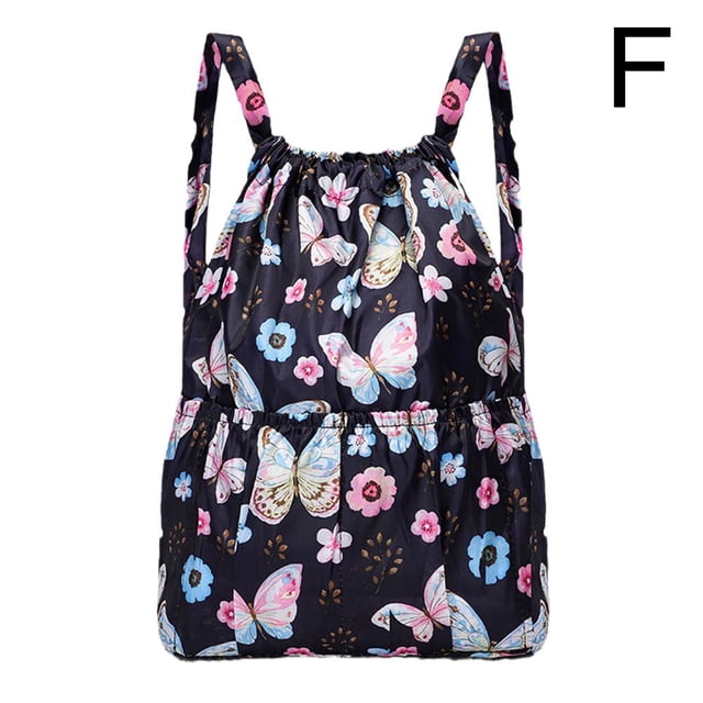 G DrawstRings Foldable Large Capacity Dry Wet Separation Travel S ports Backp V0 O0G5