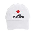 thumbnail image 1 of MIASHUI Canada Baseball Cap Adjustable Canada Day Hat for Men Women,White,One Size, 1 of 2