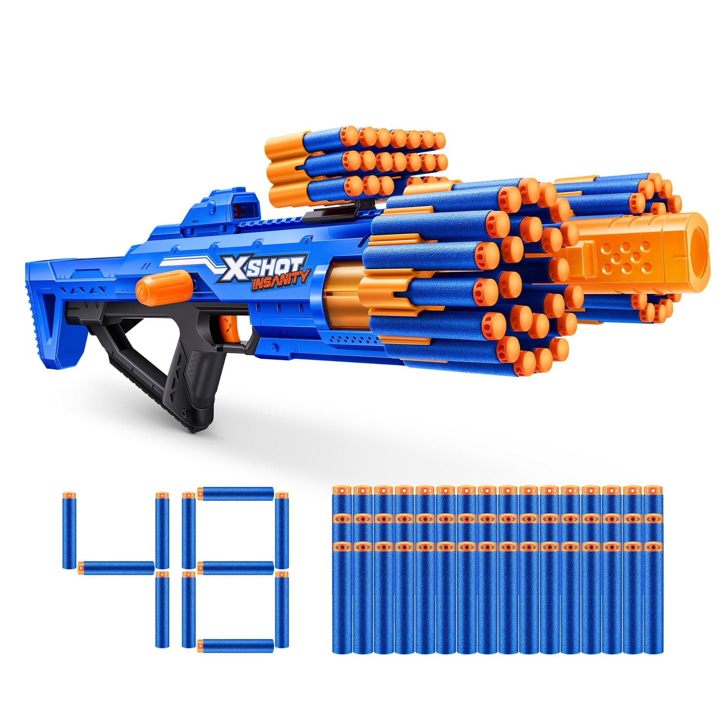 XSHOT Insanity Berzerko (48 Darts) by ZURU - Walmart.ca
