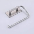 thumbnail image 1 of Self Adhesive Toilet Paper Holder Stainless Steel Tissue Paper Dispenser Roll Towel Holder Rack, 1 of 5