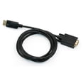 thumbnail image 4 of axGear Displayport to VGA DP To VGA Adapter Converter Monitor Display Cable 6Ft, 4 of 6