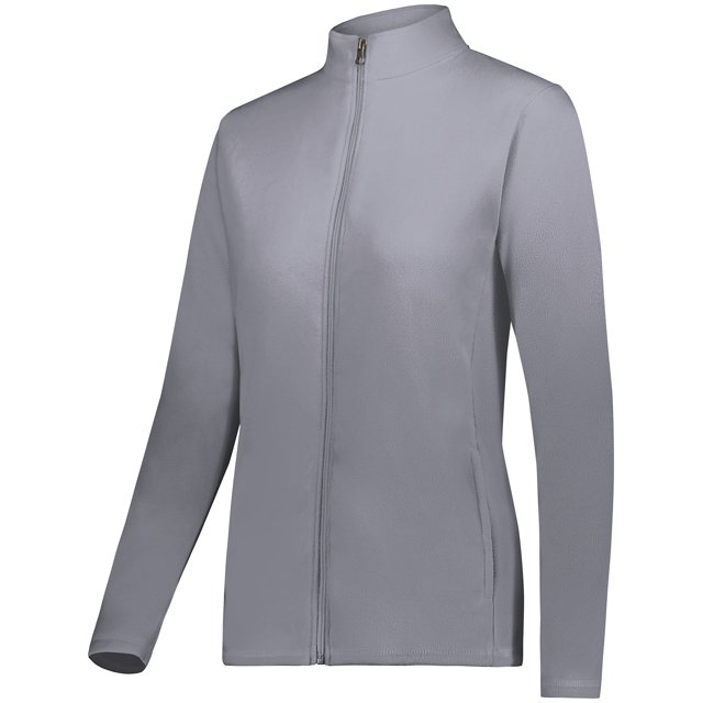 Augusta Sportswear Veste en Micro-Lite à Fermeture Éclair Complète pour Femmes, Graphite, 3TG