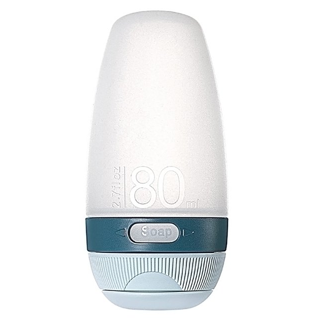 Amdohai 80mL Travel Bottle Leakproof Silicone Refillable Travel Containers Squeezable Travel Tube Cosmetic Toiletry Containers for Shampoo Lotion Soap