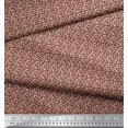 thumbnail image 3 of Soimoi Polyester Crepe Fabric Triangle Shirting Fabric Prints by Yard 42 Inch Wide, 3 of 3