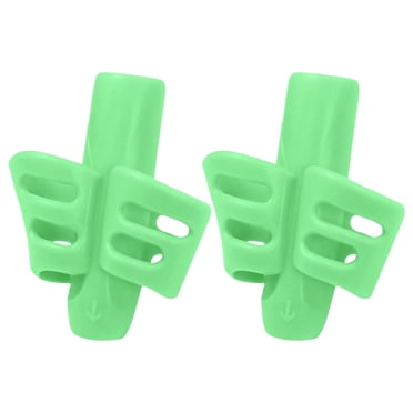 ZTTD 2 Pcs Pencil Grips for Handwriting Pencil Gripper Pencil Holder Posture Correction Training Writing AIDS for Special Needs (Green)