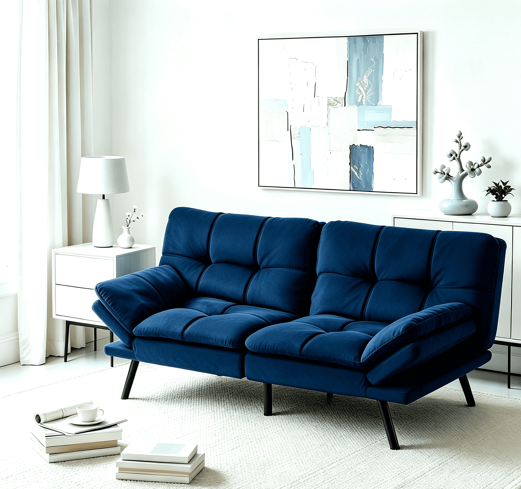 Mainstays Memory Foam Futon