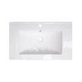 thumbnail image 2 of American Imaginations 32-in. W 1 Hole Ceramic Top Set In White Color - Overflow Drain Incl. AI-29598, 2 of 8