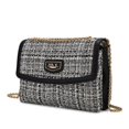 thumbnail image 1 of MKF Collection by Mia K. MKF-X756BK Sac à Main Épaule pour Femmes Mackenzie Tweed, 1 of 1