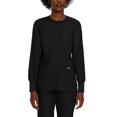 thumbnail image 1 of Landau Essentials Veste d'Uniforme à 4 Poches pour Femmes : Coupe Classique et Décontractée, Col Ras du Cou, devant à Boutons-Pression et Poignets en Tricot 7525, 1 of 6