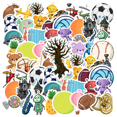thumbnail image 1 of YEZDIX Multicolor Teddy Bear Robot Balloon Stickers for Laptops Notebooks Suitcases, 1 of 5