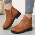 thumbnail image 1 of Styesk Boots for Women Winter Thick Bottom Boots Female Boots But Knee Thin Within The High Boots Water Proof Boots Round Toe Rider Boots Work Boots for Women, 1 of 7