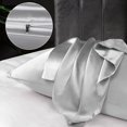 thumbnail image 4 of Unique Bargains Satin Pillowcases Zipper Closure 2pcs, 4 of 8