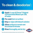 thumbnail image 2 of Clorox® Concentrated Bleach, Original Scent, 1.27 L, 2 of 5