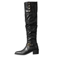 thumbnail image 1 of Bottes d'Hiver pour Femmes au-Dessus du Genou Décontractées Intérieur/extérieur, 1 of 9