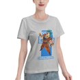 thumbnail image 2 of T-Shirt Basique à Manches Courtes pour Femmes Super Saiyan, 2 of 6
