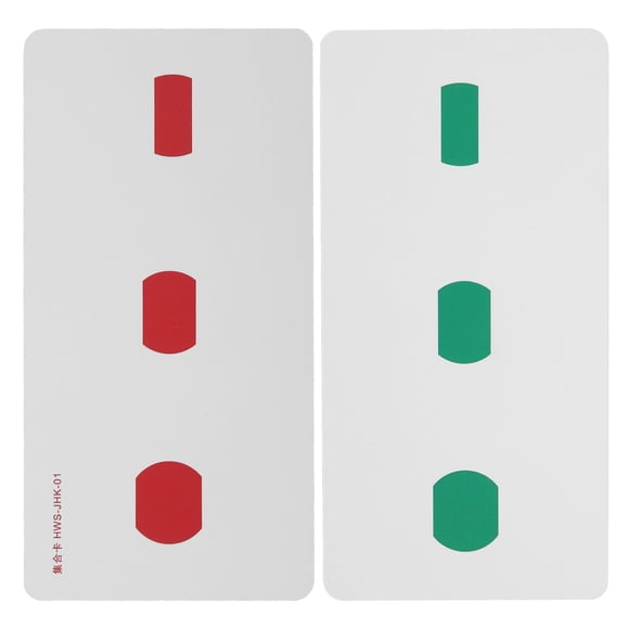 Amblyopia Training Cards, Waterproof Strabismus Training Cards 2pcs Improve Visual Sense for Daily Use
