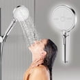 thumbnail image 3 of High Pressure 5 Mode Filtered Shower Head With Built In Handheld Power Wash For Hard Water Removal, 3 of 3