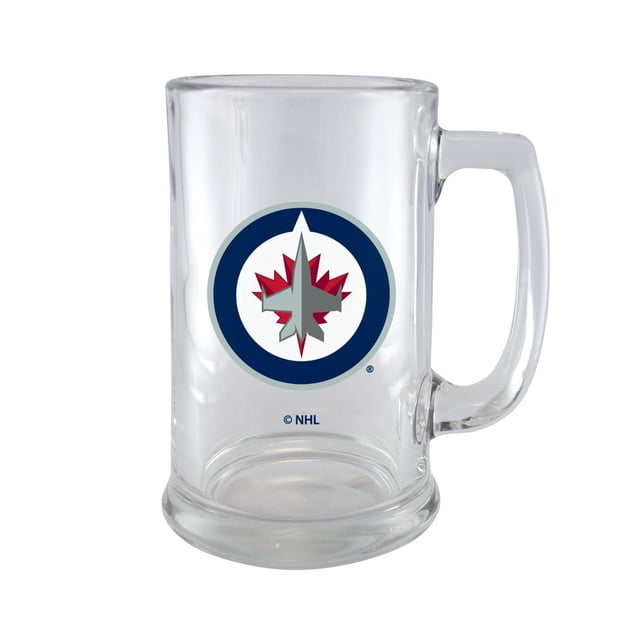 LICENCE OFFICIELLE LNH 15OZ BEER STEINE WINNIPEG JETS