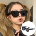 thumbnail image 4 of Lunettes Cyclisme pour Hommes Femmes Forme Carrée Style Designer Rectangle Pare-Soleil Extérieur Lunettes de Performance, 4 of 4