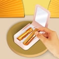 thumbnail image 1 of YAOMOBB Boîte de Rangement pour Rouge à Lèvres Miroir Intégré Boîte de Rangement pour Rouge à Lèvres avec Compartiment Compact Miroir Intégré Organisateur de Maquillage pour Voyage, 1 of 6