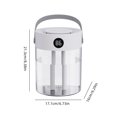 thumbnail image 3 of PEONAVET humidifier Humidifiers for Bedroom Large Room Home Cool and Warm for Baby and Plants Mist Desk Humidifiers Oil Diffuser Quiet with Adjustable Mist, 3 of 6