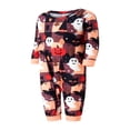 thumbnail image 4 of Family Matching Halloween Pajamas Set Holiday Ghost Sleepwear PJS Set for Couples and Kids, 4 of 8