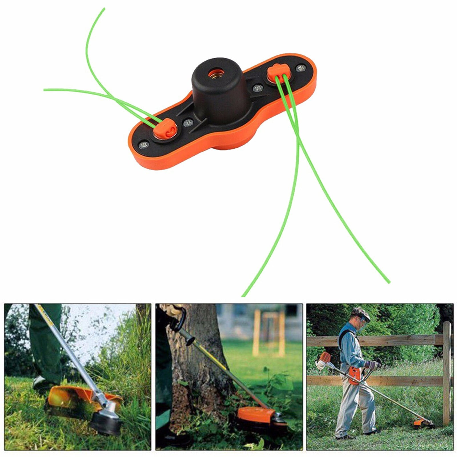 Universal Fit Head For Pivotrim For For ABS Mower Sweeper Lawnmower Bag Floor Border Trim Peel And Wall Molding Panels Peel And Corner Trim Peel And Tile Trim Edging Cordless Reel Mower Lm2133 1/4