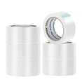 thumbnail image 1 of IMGadgets Ruban d'Emballage Transparent (Quantité: 6) / Rouleau Robuste 48mm x 100m / Adhésif Fort avec Colle à l'Acide Propanoïque / Épaisseur 45 Microns / Résistant à l'Humidité et à Haute Résistance à la Traction, 1 of 7