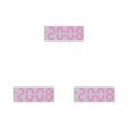 thumbnail image 2 of relayinert Colorful Digital Numbers For Easy Reading Large Display Screen Double Placement 8017PinkLight 3Set, 2 of 6
