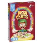 Lucky Charms Breakfast Cereal with Marshmallows, Whole Grains, 300 g