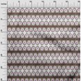 thumbnail image 2 of oneOone Polyester Lycra Fabric Peacock Feather Ikat Print Sewing Fabric BTY 56 Inch Wide, 2 of 4