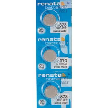 3 x Renata 373 Watch Batteries, SR916SW Battery