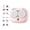 Pink, variant on Bunblic Automatic Lens Case Cute Cleaner Box for Travel Outdoor Sports Daily Green