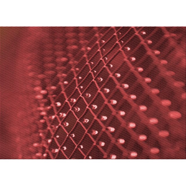 Ahgly Company Tapis Rectangulaire Lavable en Machine Intérieur Transitionnel Rouge Canneberge, 6 Pieds x 9 Pieds