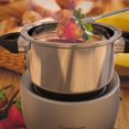 thumbnail image 3 of Classic Cuisine Ensemble de Casseroles à Fondue en Acier Inoxydable, 3 of 5
