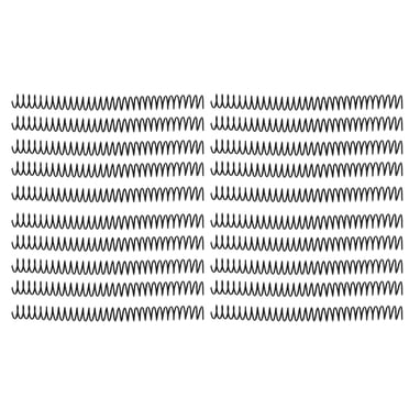 Spiral Binding Coils,20Pcs Plastic Spiral Binding Plastic Spiral Binding Coils Binding Spirals Stylish and Modern