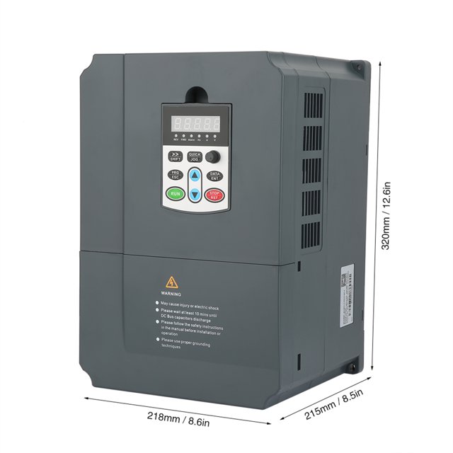 Convertisseur de Fréquence à Fréquence Variable 15Kw 3HP Surchargé Moteur VFD 3Phase 380V